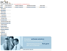 Tablet Screenshot of fcsi.com